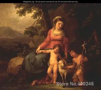 The Virgin Mary with the Christ Child and St John the Baptist by Angelica Kauffman paintings For sale Hand painted High quality
The Virgin Mary with the Christ Child and St John the Baptist by Angelica Kauffman paintings For sale Hand painted High quality