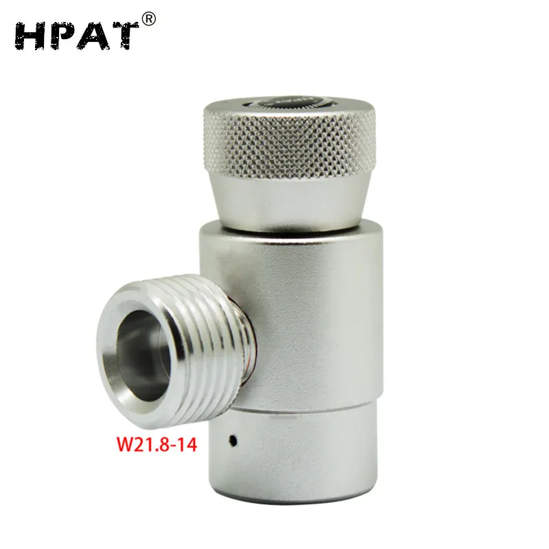 SPUNKY Refill Adapter Connector Gas Regulator DIN 477 / W21.8-14 for Soda Maker Co2 Tank
SPUNKY Refill Adapter Connector Gas Regulator DIN 477 / W21.8-14 for Soda Maker Co2 Tank