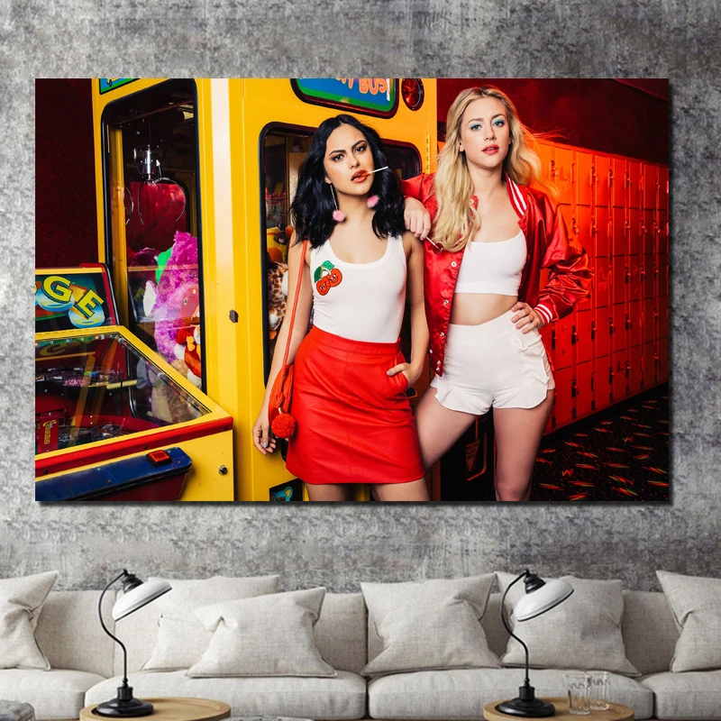 Riverdale Lili Reinhart And Camila Mendes Canvas Painting Print Living Room Home Decoration Modern Wall Art Oil Painting Posters
Riverdale Lili Reinhart And Camila Mendes Canvas Painting Print Living Room Home Decoration Modern Wall Art Oil Painting Posters
