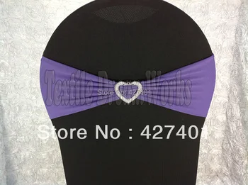 Hot Sale Dark Purple Spandex Bands / Lycra Band /Chair Covers Sash With Heart Shape Buckle For Wedding & Banquet 
Hot Sale Dark Purple Spandex Bands / Lycra Band /Chair Covers Sash With Heart Shape Buckle For Wedding & Banquet
