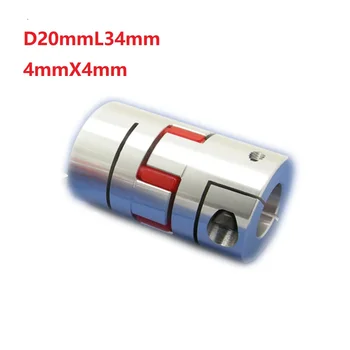 1pcs 4x4 D20L34 Aluminium Shaft Plum Coupling Motor Connector Flexible shaft CNC Parts
1pcs 4x4 D20L34 Aluminium Shaft Plum Coupling Motor Connector Flexible shaft CNC Parts