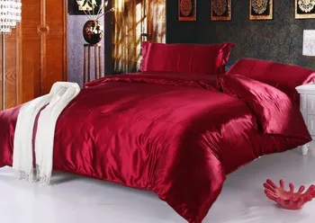 7pcs Wine Red Silk Bedding set Satin bedspread sheets Cal Super king queen full twin size quilt duvet cover bed sheet Custom
7pcs Wine Red Silk Bedding set Satin bedspread sheets Cal Super king queen full twin size quilt duvet cover bed sheet Custom