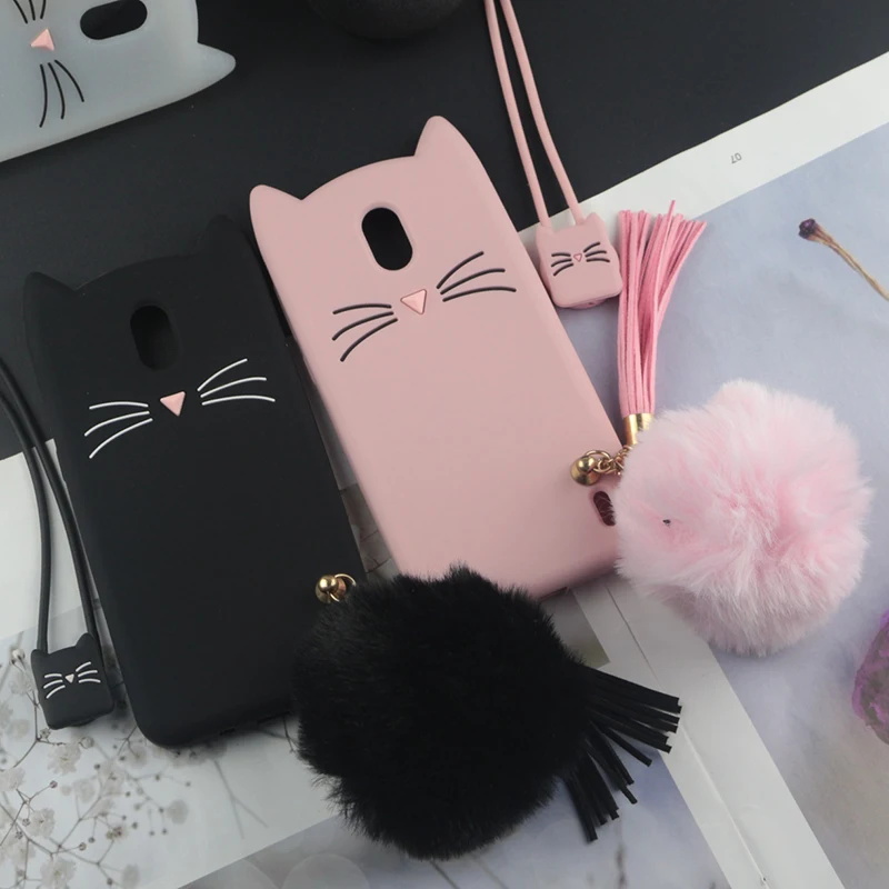 Cute 3D Cartoon Silicon Case for Nokia 1 TA-1066 Cases Japan Glitter Beard Cat Lovely Ears Kitty Phone Cover for Nokia1
Cute 3D Cartoon Silicon Case for Nokia 1 TA-1066 Cases Japan Glitter Beard Cat Lovely Ears Kitty Phone Cover for Nokia1