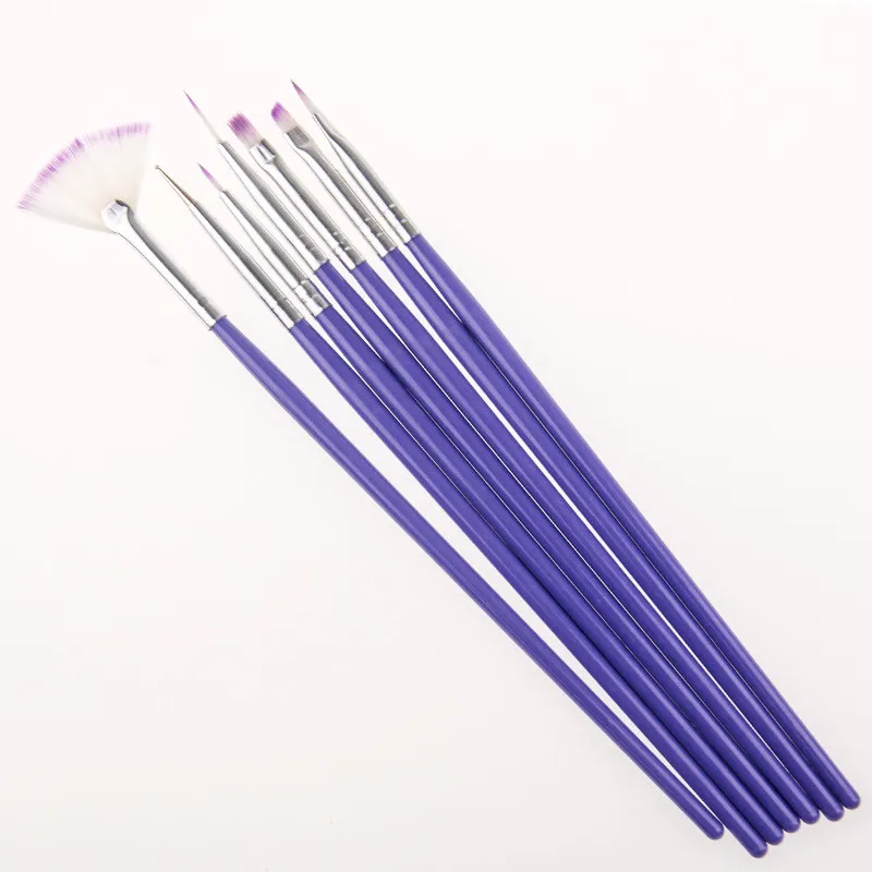 Hot 7PCS/Set Nail Art Brush Pen Dotting Liner Painting Fan 3D Tips DIY Design Polish Gel UV Decoration Manicure Tools Beauty
Hot 7PCS/Set Nail Art Brush Pen Dotting Liner Painting Fan 3D Tips DIY Design Polish Gel UV Decoration Manicure Tools Beauty