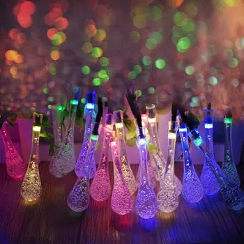 10pcs/lot 4.8M 20LED Solar String Light Colorful Raindrop Waterproof Christmas Holiday Lighting Garden Decoration Fairy Lamps
10pcs/lot 4.8M 20LED Solar String Light Colorful Raindrop Waterproof Christmas Holiday Lighting Garden Decoration Fairy Lamps