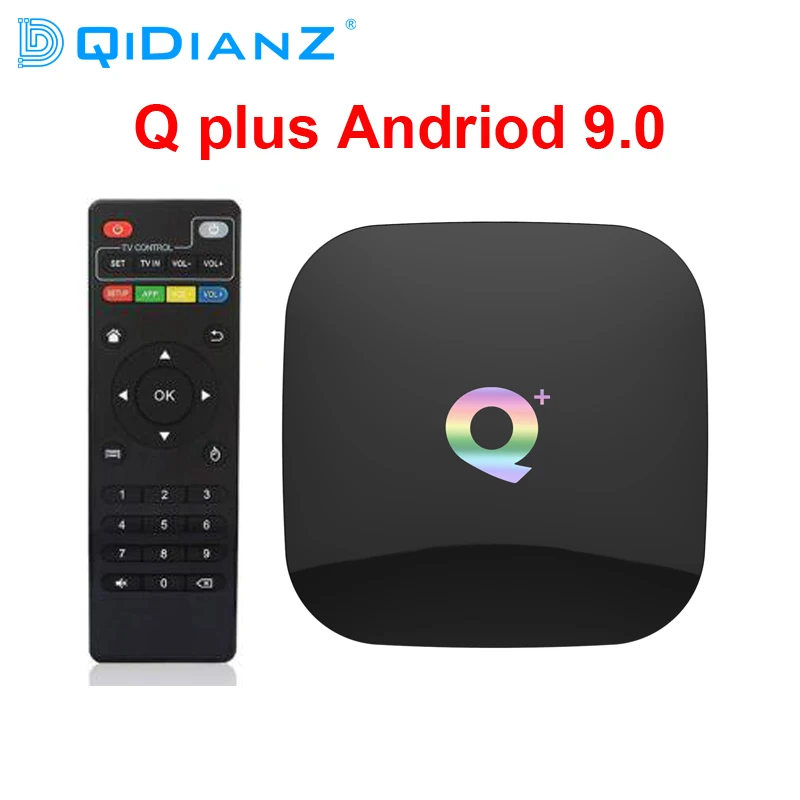 DQiDianZ Q Plus H6 Smart 6K TV Box Android 9.0 4GB RAM 32GB 64GB ROM Quad Core USB 3.0 2.4GHz Wifi Playstore Qplus Set Top Box
DQiDianZ Q Plus H6 Smart 6K TV Box Android 9.0 4GB RAM 32GB 64GB ROM Quad Core USB 3.0 2.4GHz Wifi Playstore Qplus Set Top Box