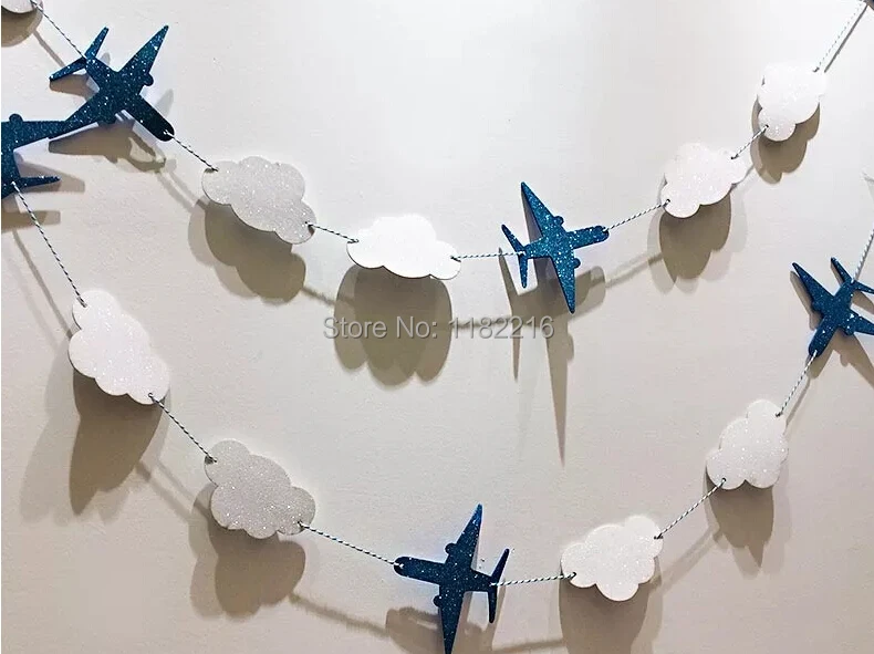 2 Sets Children Birthday Party Buntings Banner EVA Aircraft clouds Lovely Garland Party Decoration Supplies Photo Booth Props
2 Sets Children Birthday Party Buntings Banner EVA Aircraft clouds Lovely Garland Party Decoration Supplies Photo Booth Props