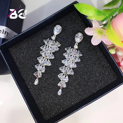 Be 8 2018 Luxury New Long Tassel Earrings Grapes Shape AAA+ Cubic Zirconia Earings for Women Fashion Bride Earrings Brincos E567
Be 8 2018 Luxury New Long Tassel Earrings Grapes Shape AAA+ Cubic Zirconia Earings for Women Fashion Bride Earrings Brincos E567