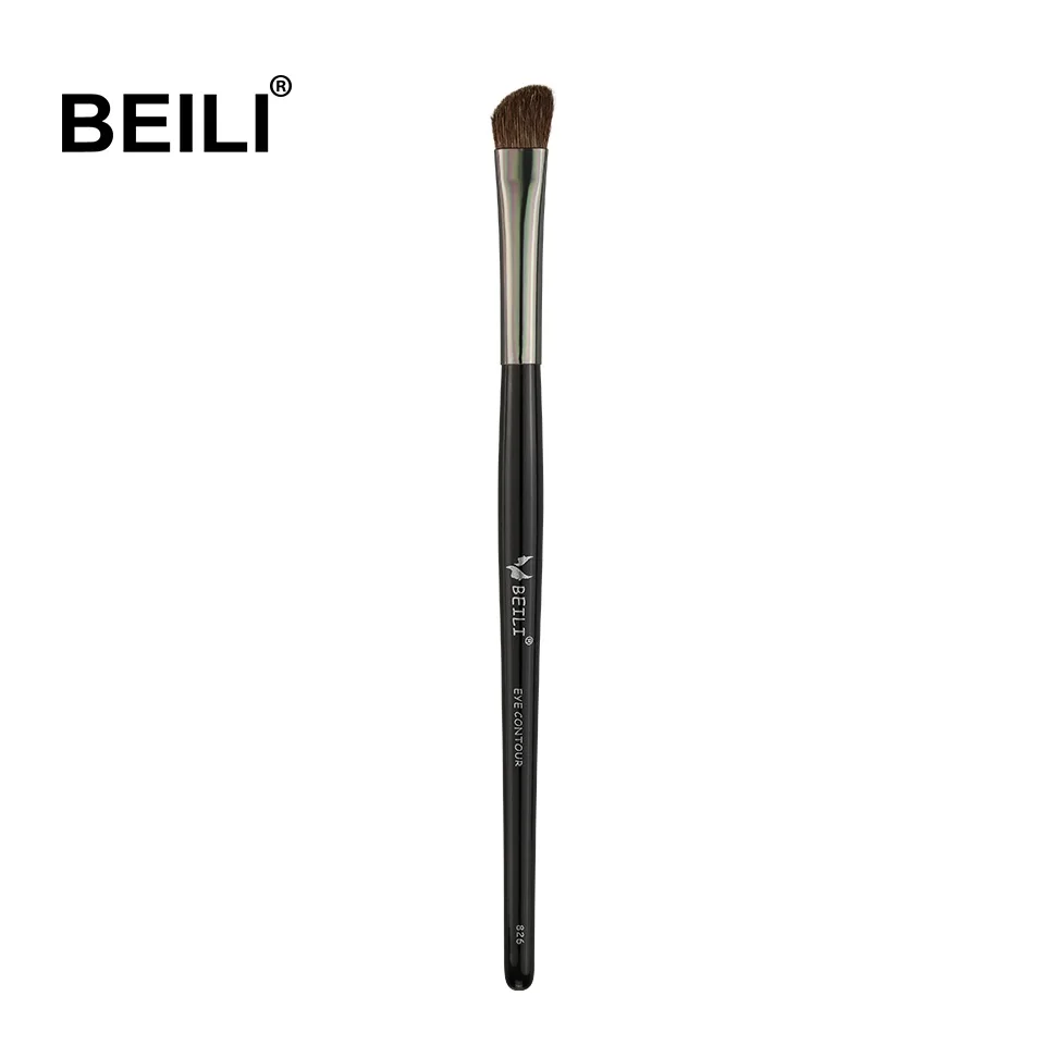 BEILI Luxe Smoky shade Eye shadow Crease Blending short Contour Single Makeup Brushes Goat Pony hair Black handle Make up Tool
BEILI Luxe Smoky shade Eye shadow Crease Blending short Contour Single Makeup Brushes Goat Pony hair Black handle Make up Tool