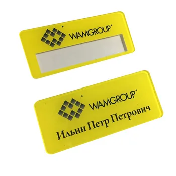 10pcs custom window name badge employee personalized reusable plastic name tag with your logo or shape
10pcs custom window name badge employee personalized reusable plastic name tag with your logo or shape