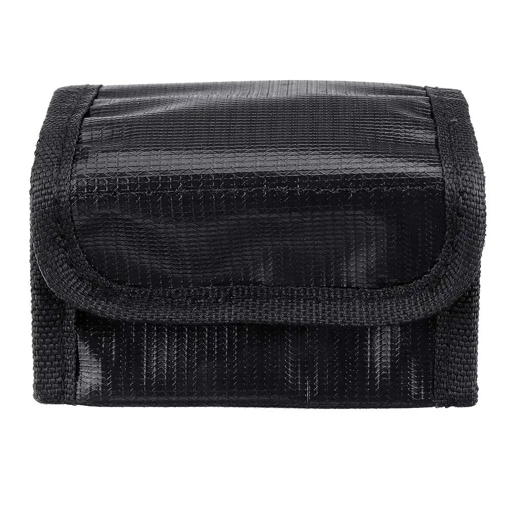 URUAV Retardant Black Lipo Battery proof Bag Explosion Proof Safety Bag for RC Battery RC Models Spare Part DIY 100X80X50mm 37g URUAV Retardant Black Lipo Battery proof Bag Explosion Proof Safety Bag for RC Battery RC Models Spare Part DIY 100X80X50mm 37g