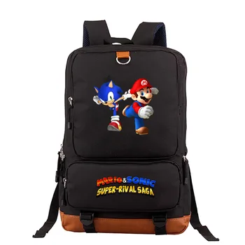 Casual Mario & Sonic Daily Backpack Cool High Quality Laptop Backpack Teens Boys Girls Knapsacks Students School Bags
Casual Mario & Sonic Daily Backpack Cool High Quality Laptop Backpack Teens Boys Girls Knapsacks Students School Bags