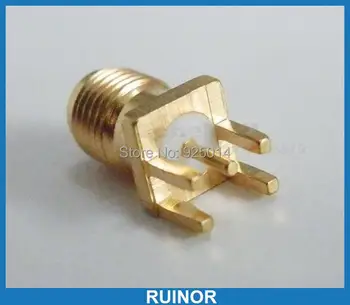 20pcs/lot x SMA female jack 4 pin PCB Edge Mount Solder Adapter solder deck PCB clip edge mount RF connector
20pcs/lot x SMA female jack 4 pin PCB Edge Mount Solder Adapter solder deck PCB clip edge mount RF connector