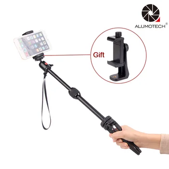 ALUMOTECH Multi-Function Mini Stand Light Weight Portable Monopod Tripod Selfie Stabilizer For Trip Camera Smart Phone
ALUMOTECH Multi-Function Mini Stand Light Weight Portable Monopod Tripod Selfie Stabilizer For Trip Camera Smart Phone