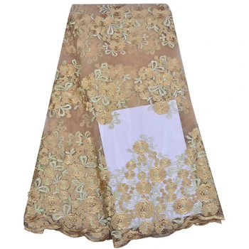 African Lace Fabric With Rhinestones Fabric High Quality Embroidered Mesh Tulle Lace For Wedding Party Dresses 1167
African Lace Fabric With Rhinestones Fabric High Quality Embroidered Mesh Tulle Lace For Wedding Party Dresses 1167