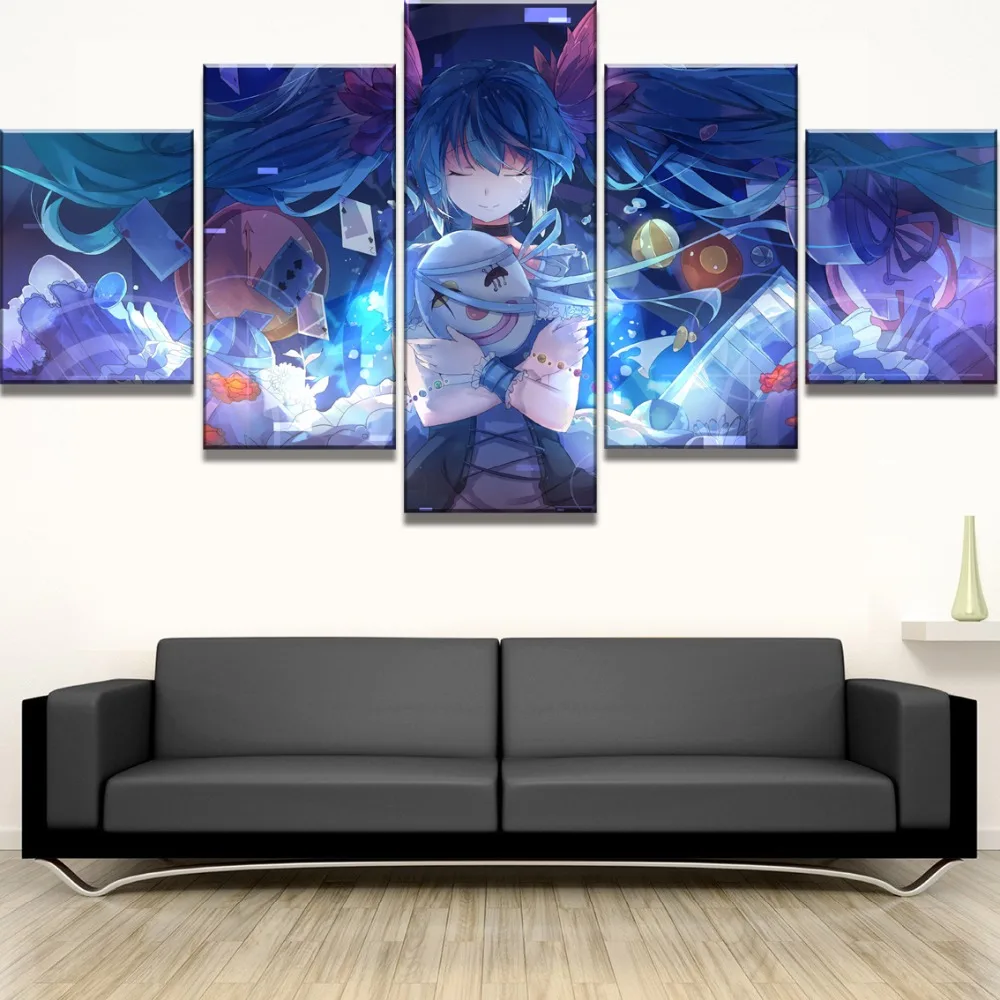 Vocaloid Hatsune Miku Anime 5 Piece HD Print Wall Art Canvas Art For Living Room Decor Painting Wall Art Canvas Modern Decor
Vocaloid Hatsune Miku Anime 5 Piece HD Print Wall Art Canvas Art For Living Room Decor Painting Wall Art Canvas Modern Decor
