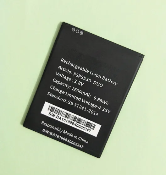 AZK 2PCS/LOT PSP5530 Battery for Prestigio Muze Z5 Grace Z5 PSP5530 DUO PSP 5530 PSP5530DUO mobile phone battery
AZK 2PCS/LOT PSP5530 Battery for Prestigio Muze Z5 Grace Z5 PSP5530 DUO PSP 5530 PSP5530DUO mobile phone battery