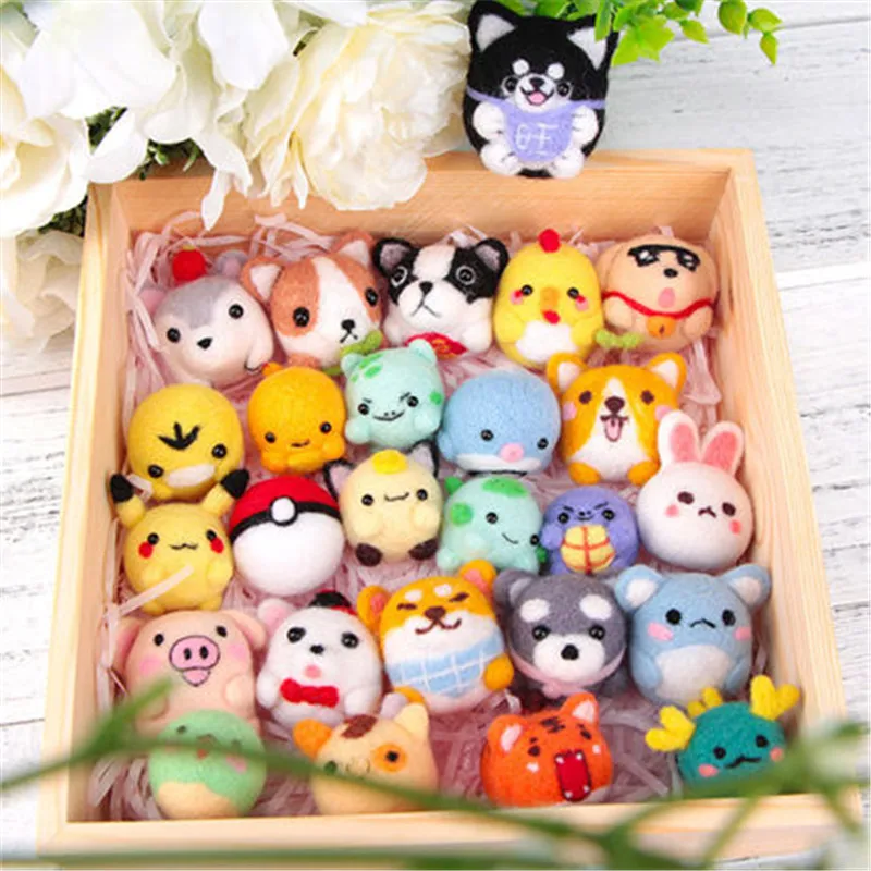 New wool felt diy material bag poke music box set dog shiba inu animal doll handmade cat pendant
New wool felt diy material bag poke music box set dog shiba inu animal doll handmade cat pendant