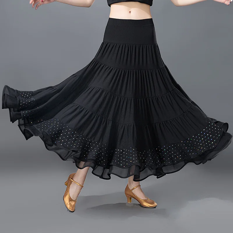 Adult Performance Competition Ballroom Dancing Dress Stripes Fringe Standard Waltz Tango Practice Skirt Dance Wear For Women
Adult Performance Competition Ballroom Dancing Dress Stripes Fringe Standard Waltz Tango Practice Skirt Dance Wear For Women