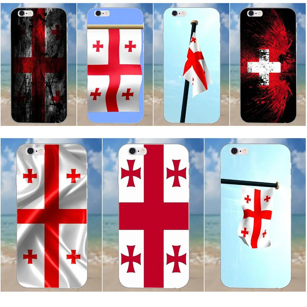Kmuysl Soft TPU Cute Case Georgian Flag For iPhone 4 4S 5 5C SE 6 6S 7 8 Plus X Galaxy S5 S6 S7 S8 Grand Core II Prime Alpha
Kmuysl Soft TPU Cute Case Georgian Flag For iPhone 4 4S 5 5C SE 6 6S 7 8 Plus X Galaxy S5 S6 S7 S8 Grand Core II Prime Alpha