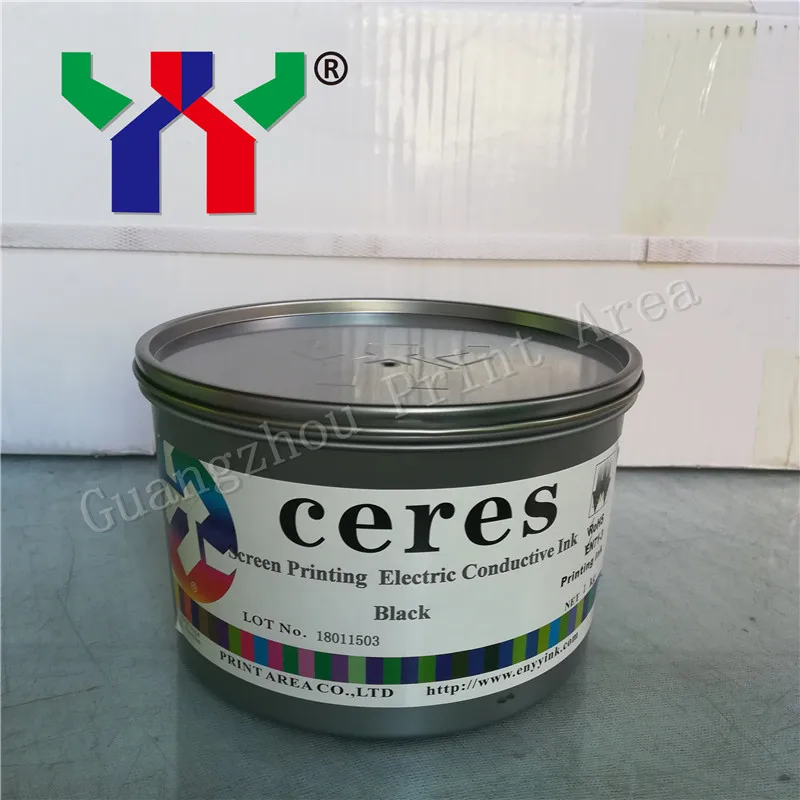 1kg Carbon Conductive ink for Screen Printing Black color,1 kg/can,shipping to by fedex
1kg Carbon Conductive ink for Screen Printing Black color,1 kg/can,shipping to by fedex