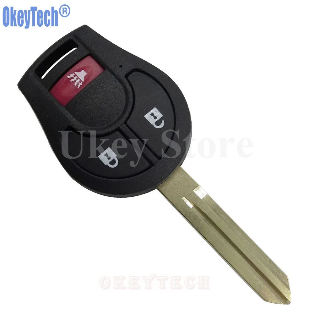 OkeyTech 2+1 / 3 Buttons Car Remote Key Case Shell For Nissan Cube NV350 Urvan Blank Uncut Blade Replacement Fob Free Shipping
OkeyTech 2+1 / 3 Buttons Car Remote Key Case Shell For Nissan Cube NV350 Urvan Blank Uncut Blade Replacement Fob Free Shipping