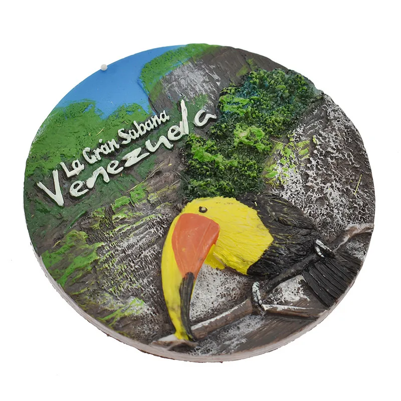 Venezuela Scenic Fridge Magnets Resin Toucan Refrigerator Magnet Souvenir Modern Home Kitchen Decor Wholesale Drop Shipping
Venezuela Scenic Fridge Magnets Resin Toucan Refrigerator Magnet Souvenir Modern Home Kitchen Decor Wholesale Drop Shipping