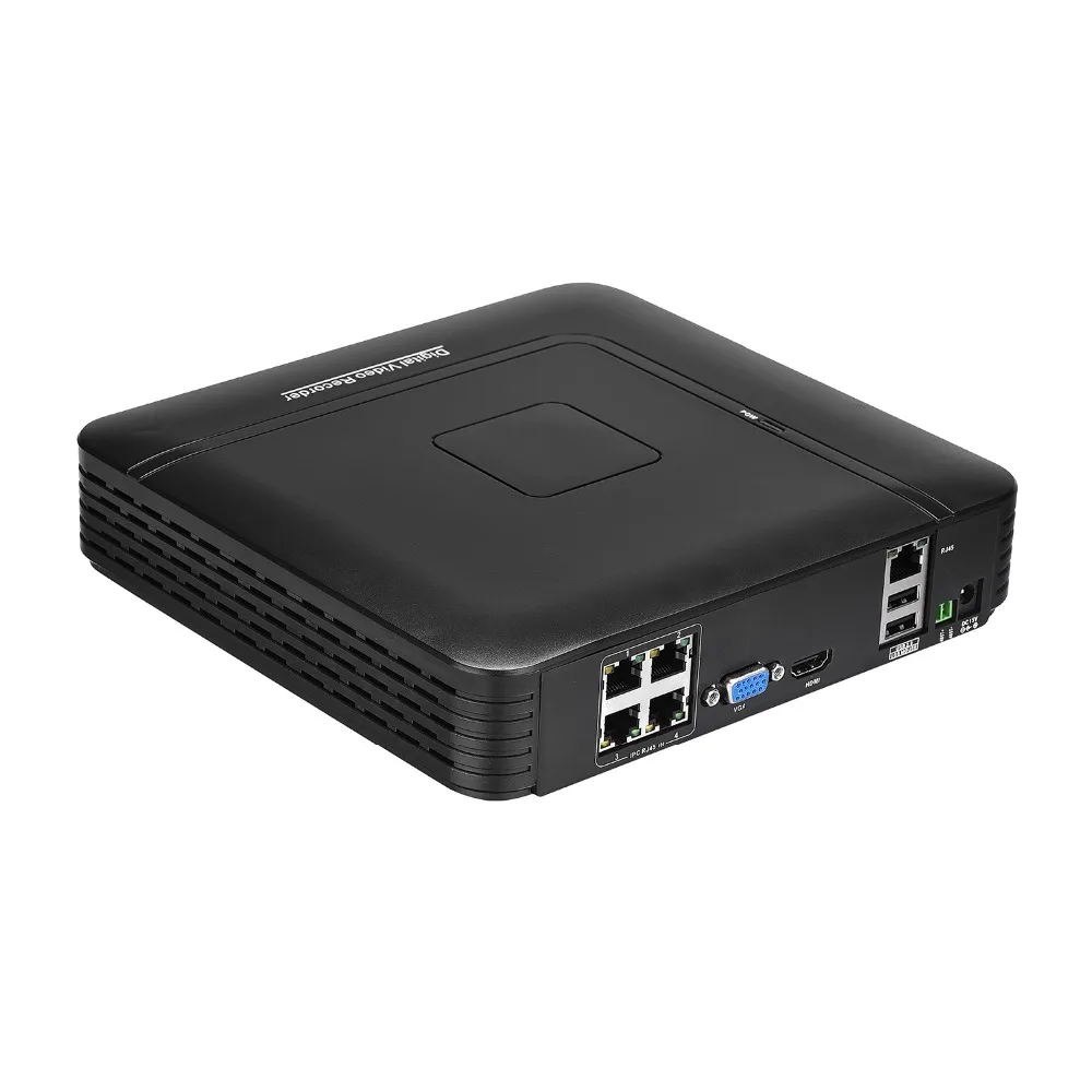 BESDER Mini 4CH POE NVR 48V 1080P HDMI Full HD Network Video Recorder CCTV System For POE Camera Home Security System ONVIF P2P
BESDER Mini 4CH POE NVR 48V 1080P HDMI Full HD Network Video Recorder CCTV System For POE Camera Home Security System ONVIF P2P
