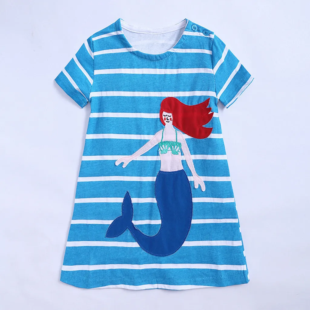 Girls Summer Casual Dress O-Neck Short Sleeve Kids A-Line Dresses For Girls Toddler Girl Striped Dressess For Party And Wedding
Girls Summer Casual Dress O-Neck Short Sleeve Kids A-Line Dresses For Girls Toddler Girl Striped Dressess For Party And Wedding
