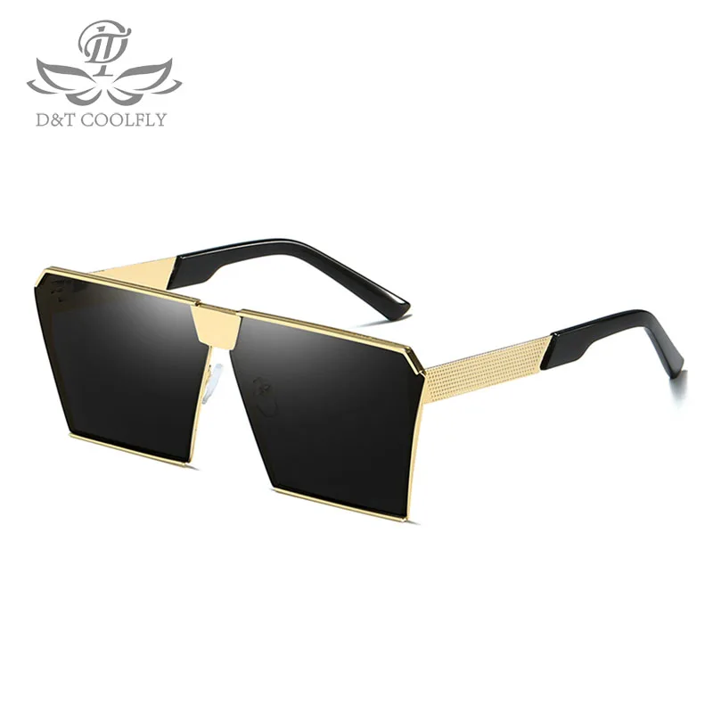 D&T New Metal Big Square Frame Sunglasses Men Women Vintage Gradient Fashion Sunglasses Colorful PC Lens Goggle Sunglasses UV400
D&T New Metal Big Square Frame Sunglasses Men Women Vintage Gradient Fashion Sunglasses Colorful PC Lens Goggle Sunglasses UV400