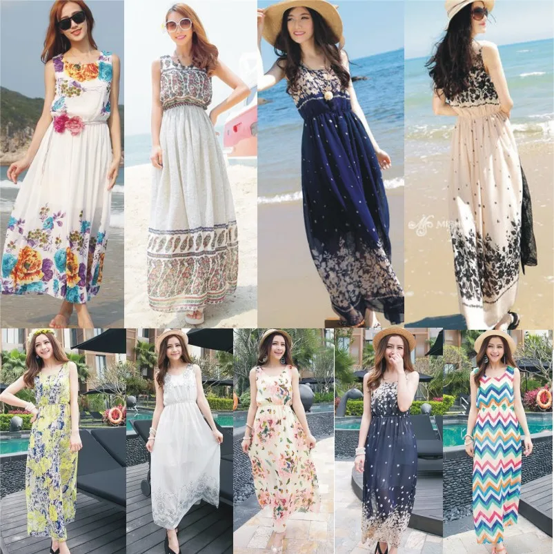 vestidos gitanos casuales