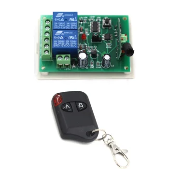 Black Professional DC12V 24V 2CH RF Wireless Remote Control Switch System Transmitter + Receiver with Two-Button 315Mhz 433MHZ
Black Professional DC12V 24V 2CH RF Wireless Remote Control Switch System Transmitter + Receiver with Two-Button 315Mhz 433MHZ
