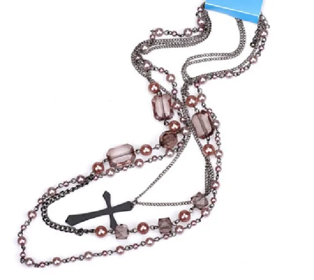 2014 New Vintage Personalized Sparking Rhinestone Geometry Rhinestone Multilayer Cross Necklace N3287
2014 New Vintage Personalized Sparking Rhinestone Geometry Rhinestone Multilayer Cross Necklace N3287