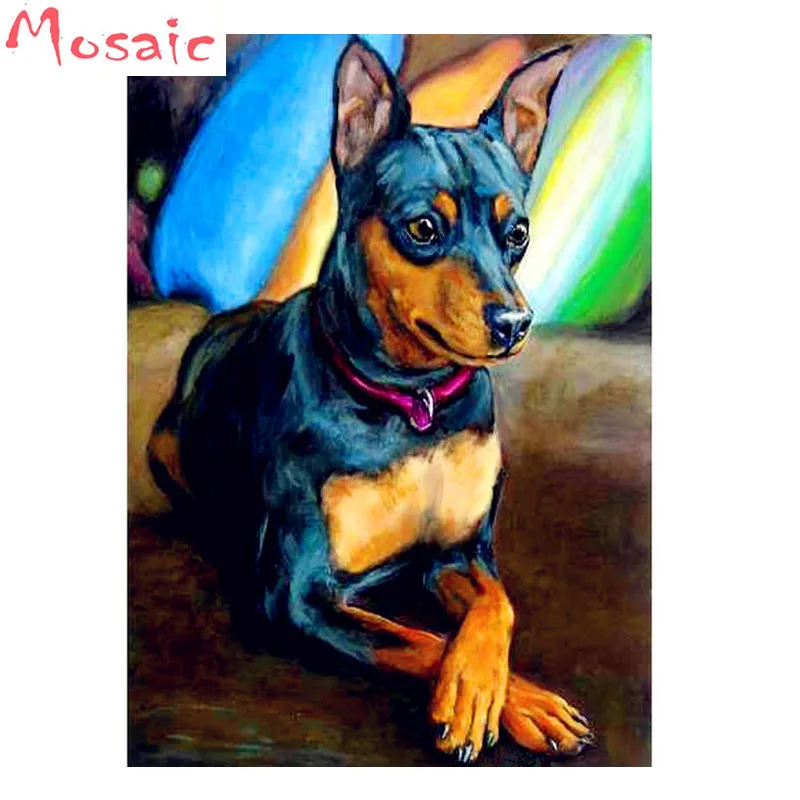 3d diamond painting 5d animal miniature pinscher dog diamond embroidery Cross Stitch diamond mosaic full Square drill Home Decor
3d diamond painting 5d animal miniature pinscher dog diamond embroidery Cross Stitch diamond mosaic full Square drill Home Decor