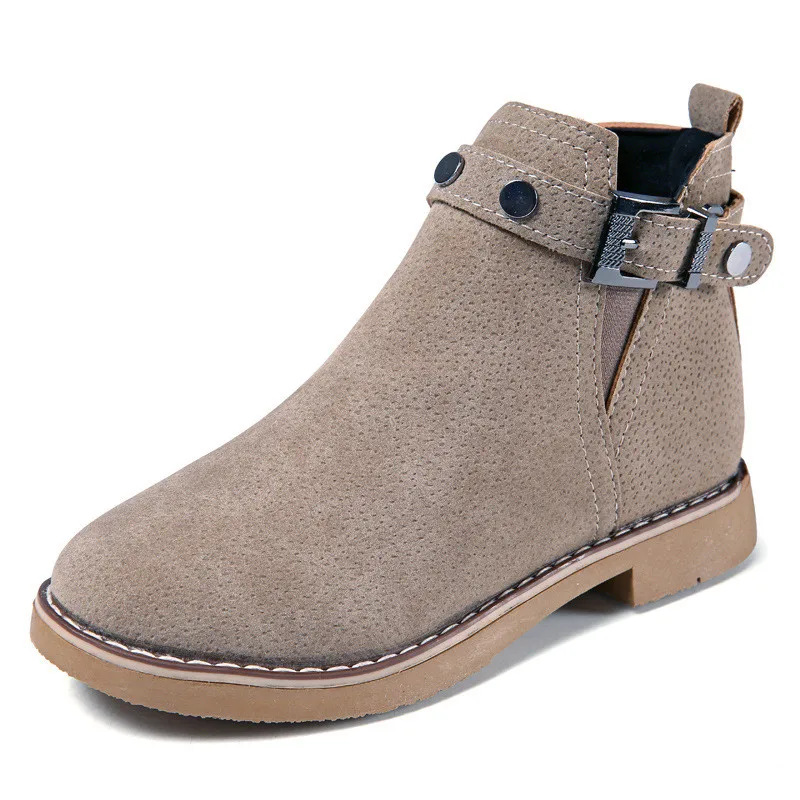 Kids Girls Shoes Children Autumn Short Plush Boots Child Girls Sewing Low-Heeled Spring Short Boots Fashion Cotton Shoes
Kids Girls Shoes Children Autumn Short Plush Boots Child Girls Sewing Low-Heeled Spring Short Boots Fashion Cotton Shoes