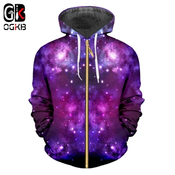 OGKB Zip Up Hoody Men Hot 3D Pullover Print Starry sky Streetwear Plus Size 5XL Costume Men Autumn Zipper Hoodies Sweatshirts 
OGKB Zip Up Hoody Men Hot 3D Pullover Print Starry sky Streetwear Plus Size 5XL Costume Men Autumn Zipper Hoodies Sweatshirts