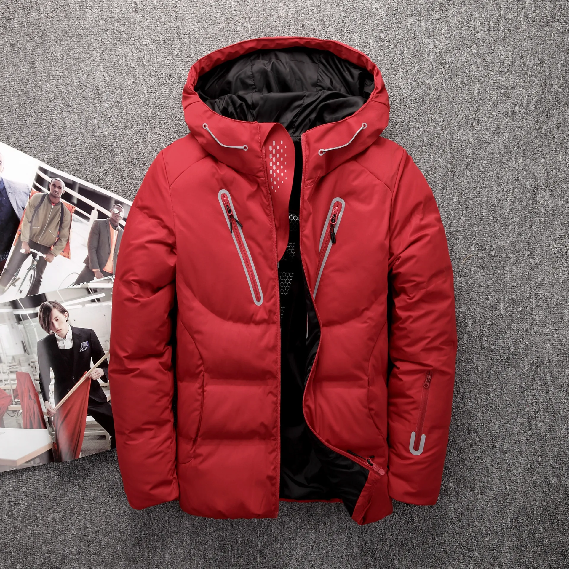 2019 Thicken Warm Winter Duck Down Jacket for Men Fur Collar Parkas Hooded Coat Plus Size Overcoat Western Style
2019 Thicken Warm Winter Duck Down Jacket for Men Fur Collar Parkas Hooded Coat Plus Size Overcoat Western Style