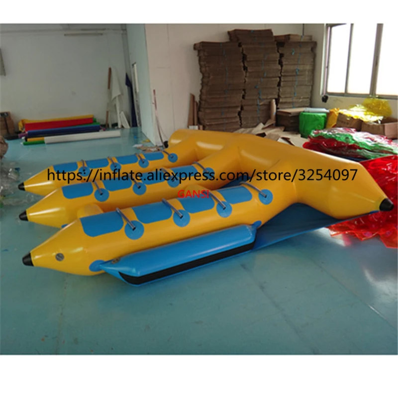 Water Park Equipment Inflatable Water Banana Boat,Agult Games Inflatable Fly Fish Boat With 12 Seats
Water Park Equipment Inflatable Water Banana Boat,Agult Games Inflatable Fly Fish Boat With 12 Seats