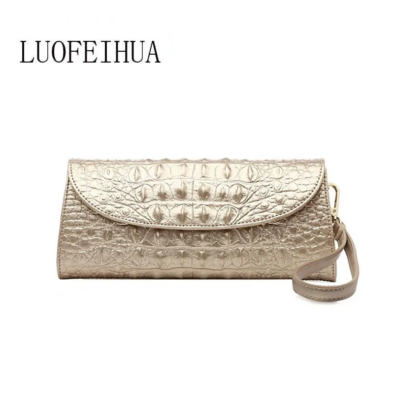 LUOFEIHUA 2019 new original design personalized leather clutch Evening package Fashion crocodile shoulder messenger bag
LUOFEIHUA 2019 new original design personalized leather clutch Evening package Fashion crocodile shoulder messenger bag