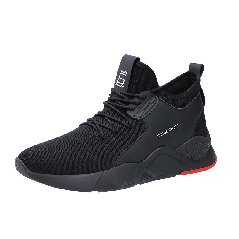 Breathable Men Sneakers 2019 Spring Autumn New Black Low-Cut Fly Weave Fitness Tennis Shoes Outdoor Jogging Sport Shoes
Breathable Men Sneakers 2019 Spring Autumn New Black Low-Cut Fly Weave Fitness Tennis Shoes Outdoor Jogging Sport Shoes
