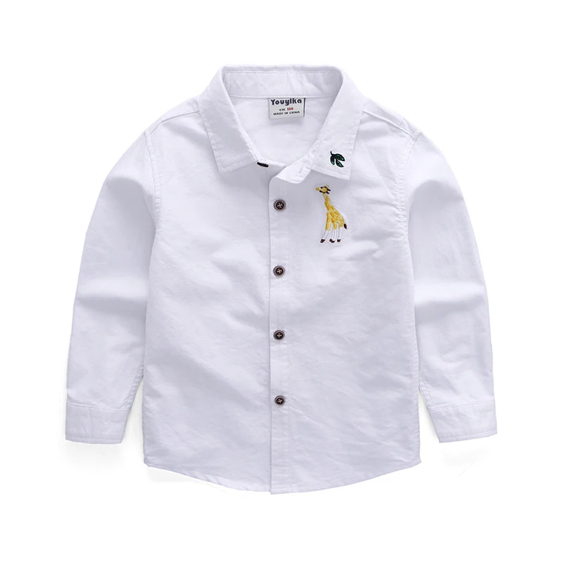 Dollplus Kids Shirts for Boy Long Sleeve Cotton Spring Autumn Tops Boys Shirt Children Clothing Baby Shirts 2-8T
Dollplus Kids Shirts for Boy Long Sleeve Cotton Spring Autumn Tops Boys Shirt Children Clothing Baby Shirts 2-8T