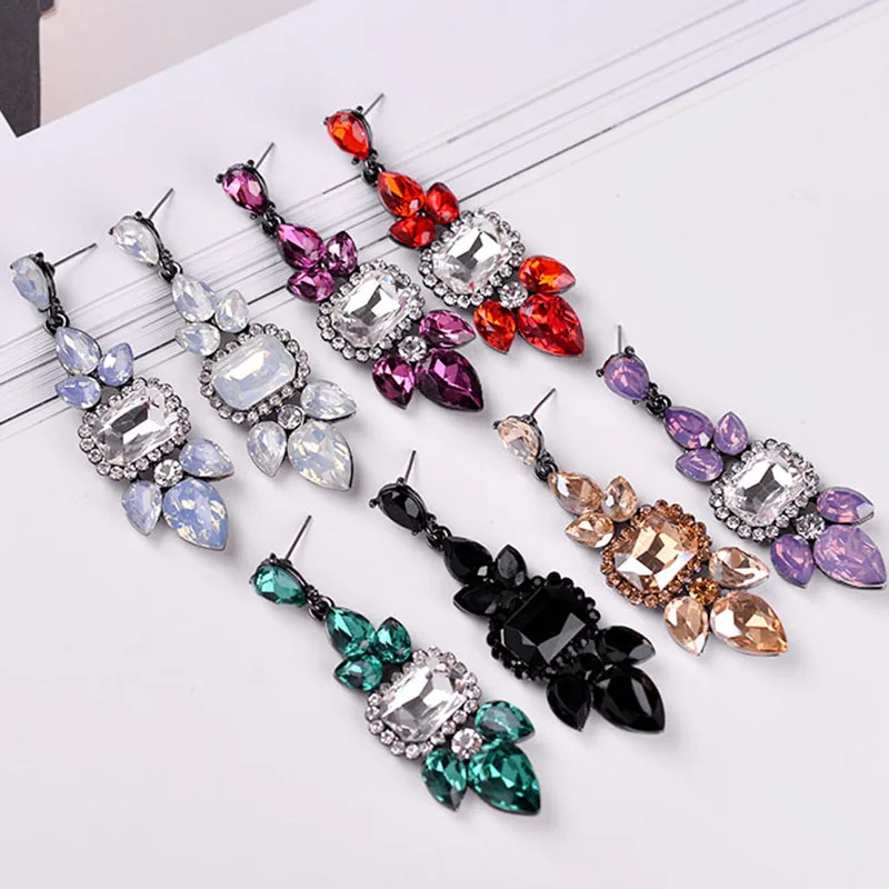 LUBOV Fashion Jewelry New Style Earrings Handmade Champagne Glass Rhinestone Sweet Drop Crystal Dangle Long Earrings For Women
LUBOV Fashion Jewelry New Style Earrings Handmade Champagne Glass Rhinestone Sweet Drop Crystal Dangle Long Earrings For Women