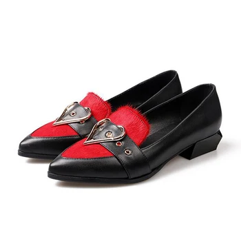 Nice Spring New Leather Pointed Women Shoes Horses Fight Spells Love Flat Shoes Thick With Shoes Woman Zapatos Mujer Z531
Nice Spring New Leather Pointed Women Shoes Horses Fight Spells Love Flat Shoes Thick With Shoes Woman Zapatos Mujer Z531