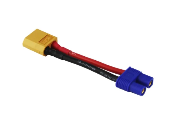 EC3 Female To XT60 Male Connector Adapter Charging Cable for RC RC LiPo Battery FUSEW-113
EC3 Female To XT60 Male Connector Adapter Charging Cable for RC RC LiPo Battery FUSEW-113