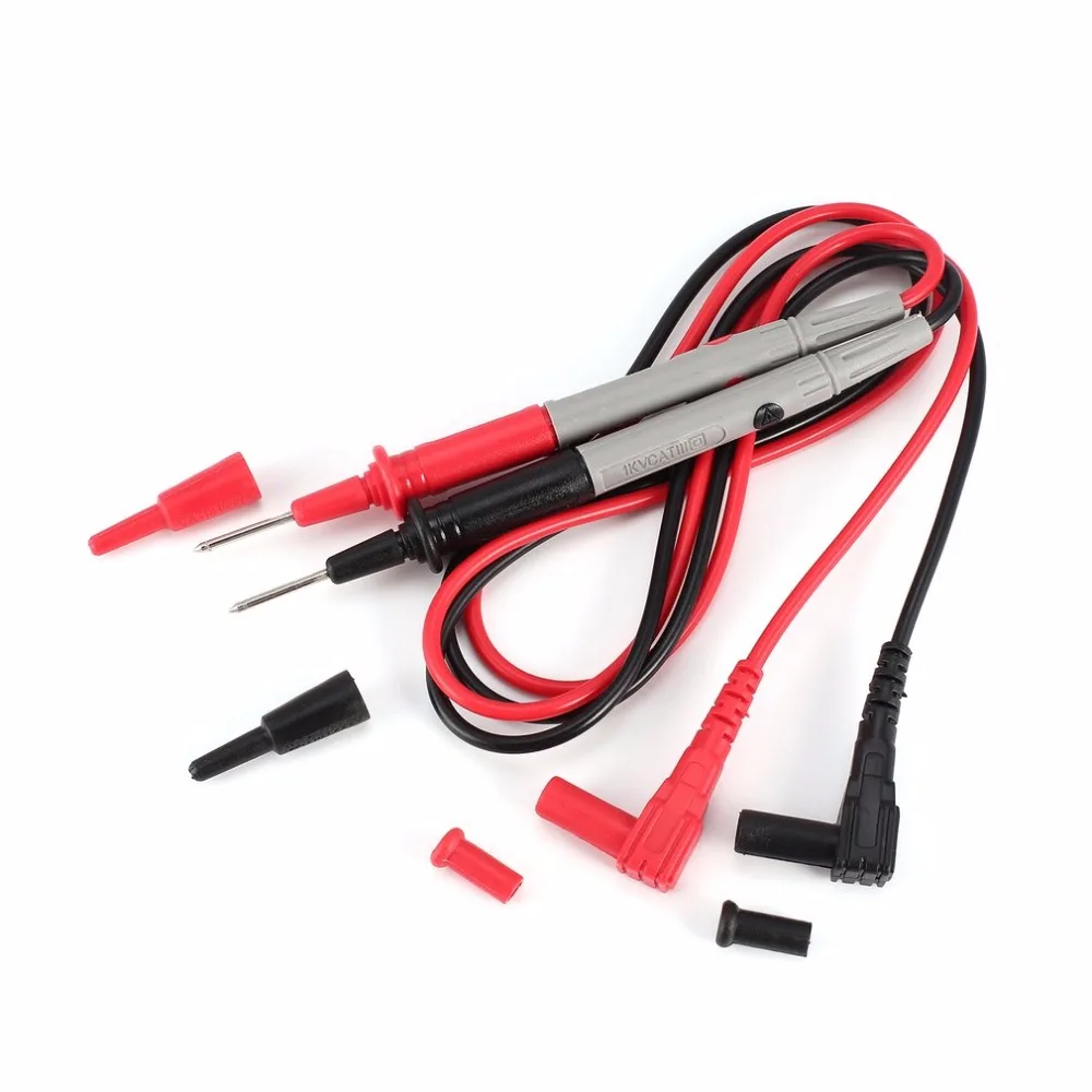 Digital Multimeter 1000V 10A Test Lead Cable Probe Pen Wire Needle Tip N7L3 A0T7