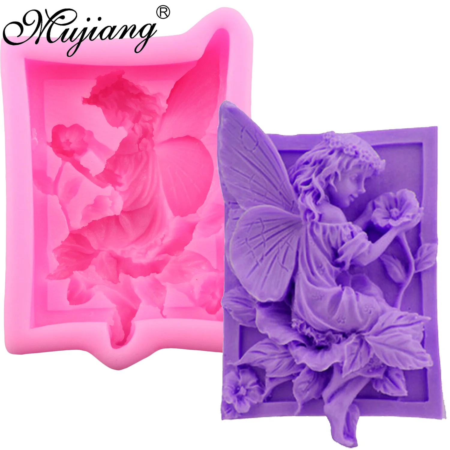 Mujiang DIY Flower Fairy Resin Clay Soap Molds Fondant Cake Decorating Angel Gumpaste Chocolate Silicone Baking Cake Tools Q067
Mujiang DIY Flower Fairy Resin Clay Soap Molds Fondant Cake Decorating Angel Gumpaste Chocolate Silicone Baking Cake Tools Q067