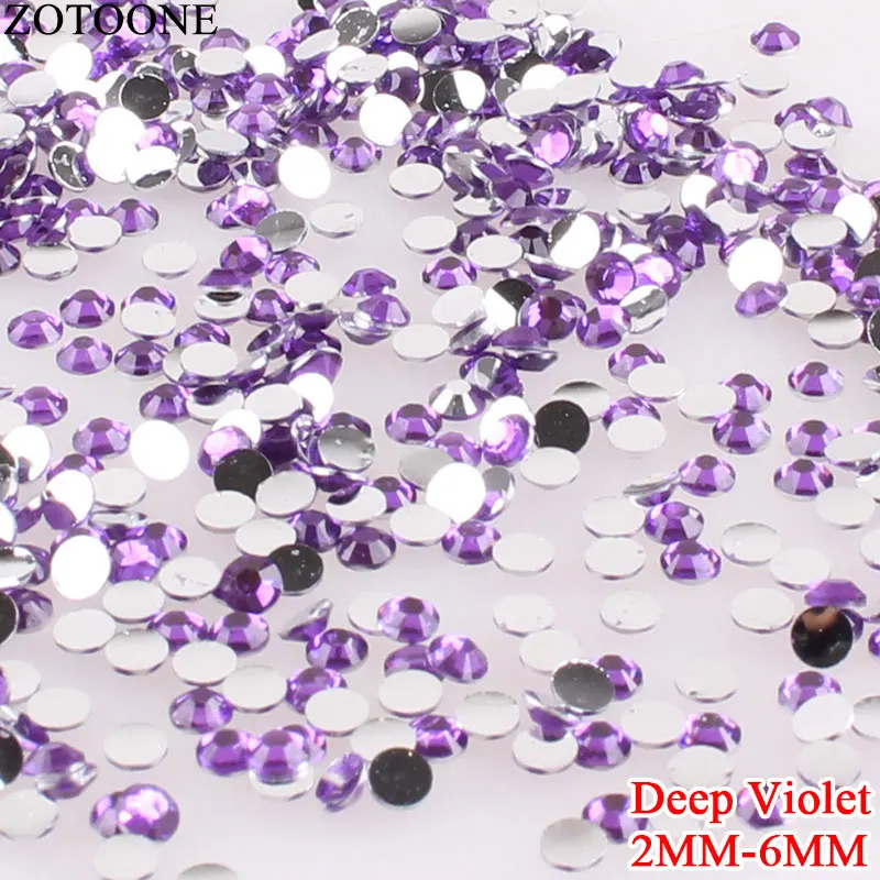ZOTOONE Deep Violet Resin Rhinestone For Nail Art Decoration Strass Flatback Non Hotfix Crystal Rhinestones For Clothes Applique
ZOTOONE Deep Violet Resin Rhinestone For Nail Art Decoration Strass Flatback Non Hotfix Crystal Rhinestones For Clothes Applique
