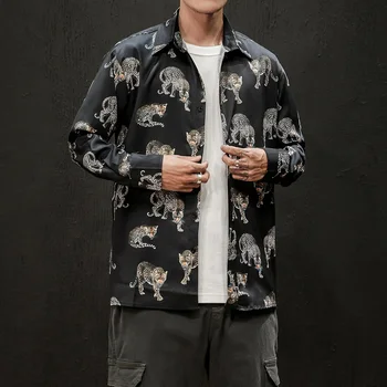 2019 Men Shirt High Quality Breathable Hawaiian Shirt Camisa Masculina Brand Casual Male Animal Printed Long Sleeve Shirt KZASMA
2019 Men Shirt High Quality Breathable Hawaiian Shirt Camisa Masculina Brand Casual Male Animal Printed Long Sleeve Shirt KZASMA