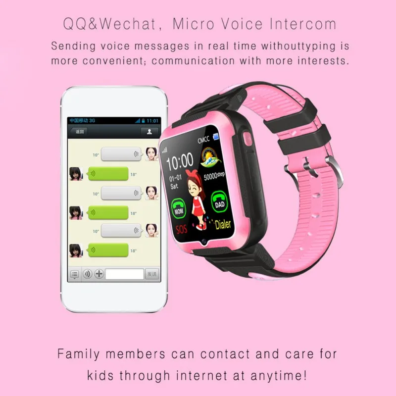 Child Smartwatch Long Standby Waterproof Phone Smart Anti-Lost Monitor SOS Call Device Trackers
Child Smartwatch Long Standby Waterproof Phone Smart Anti-Lost Monitor SOS Call Device Trackers