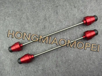 Free shipping! Motorcycle Red CNC Front+Rear Wheel shaft Fairing Frame Sliders Crash Falling Protection For BJ600 BJ600GS BN600
Free shipping! Motorcycle Red CNC Front+Rear Wheel shaft Fairing Frame Sliders Crash Falling Protection For BJ600 BJ600GS BN600